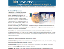 Tablet Screenshot of iontopatch.com